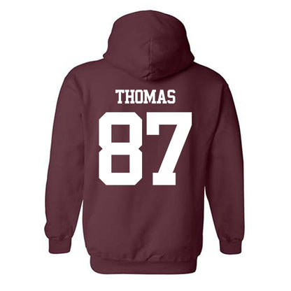Texas A&M - NCAA Football : Houston Thomas - Statement Shersey Hooded Sweatshirt-1