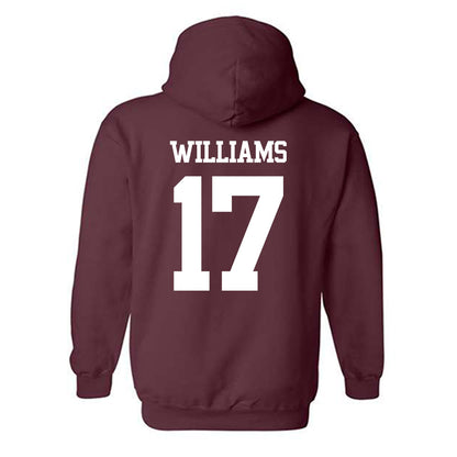 Texas A&M - NCAA Football : Madden Williams - Statement Shersey Hooded Sweatshirt-1