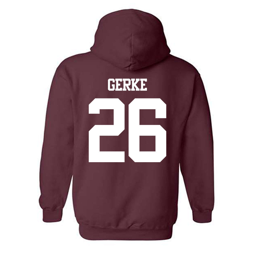 Texas A&M - NCAA Football : Layne Gerke - Statement Shersey Hooded Sweatshirt-1