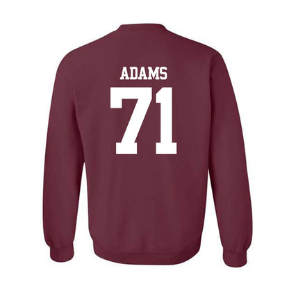 Texas A&M - NCAA Football : Tyree Adams - Statement Shersey Crewneck Sweatshirt-1