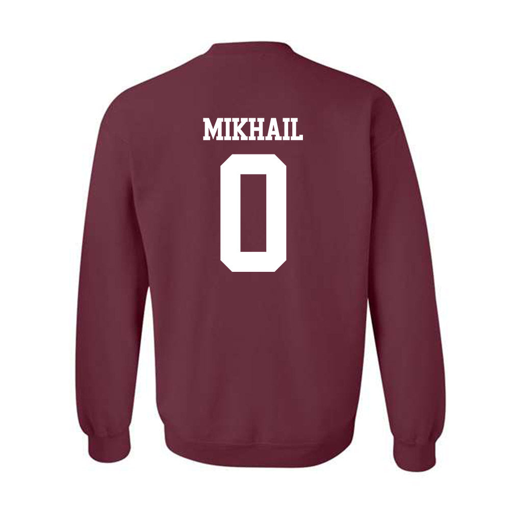 Texas A&M - NCAA Football : Noah Mikhail - Statement Shersey Crewneck Sweatshirt-1