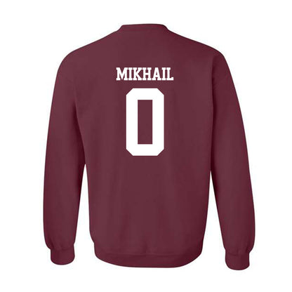 Texas A&M - NCAA Football : Noah Mikhail - Statement Shersey Crewneck Sweatshirt-1
