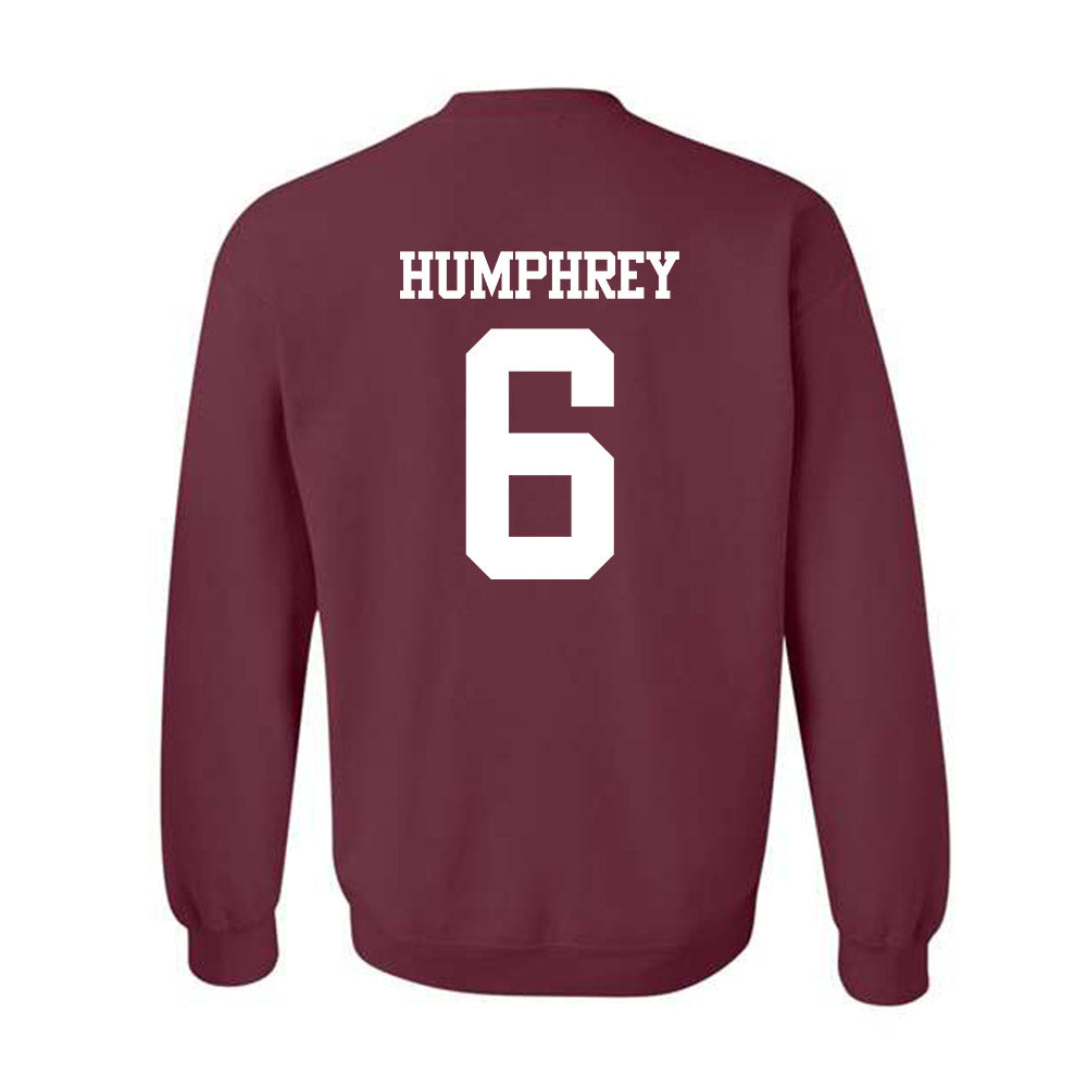 Texas A&M - NCAA Football : Julian Humphrey - Statement Shersey Crewneck Sweatshirt-1