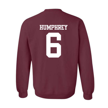 Texas A&M - NCAA Football : Julian Humphrey - Statement Shersey Crewneck Sweatshirt-1