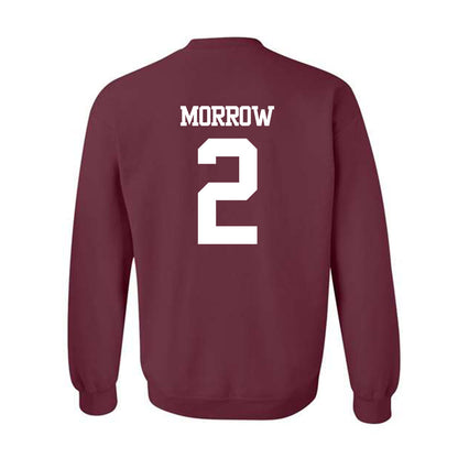 Texas A&M - NCAA Football : Jamarion Morrow - Statement Shersey Crewneck Sweatshirt-1