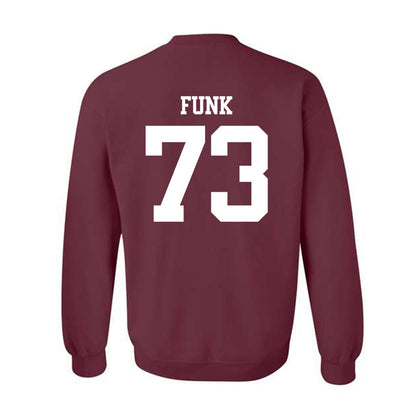 Texas A&M - NCAA Football : Ashton Funk - Statement Shersey Crewneck Sweatshirt-1