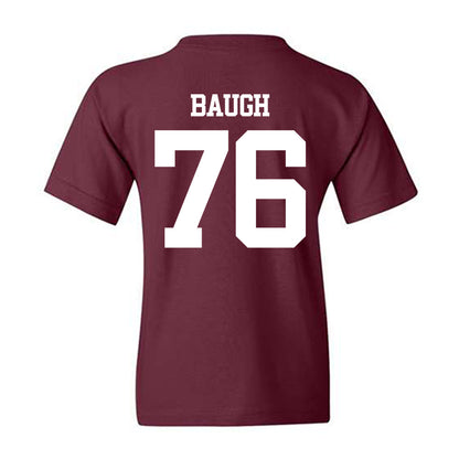 Texas A&M - NCAA Football : Trovon Baugh - Statement Shersey Youth T-Shirt-1