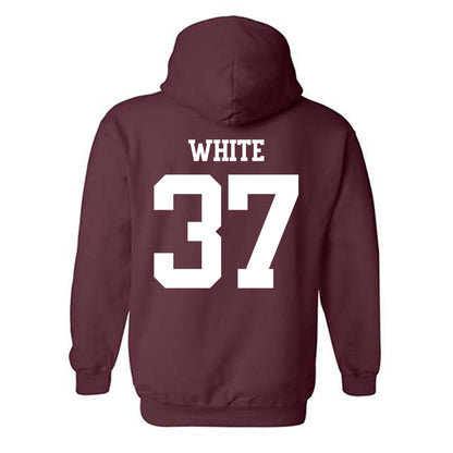 Texas A&M - NCAA Football : Tyler White - Statement Shersey Hooded Sweatshirt-1
