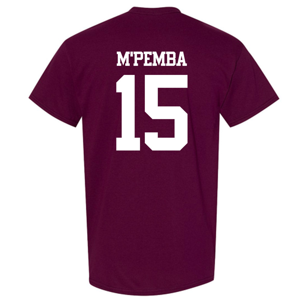 Texas A&M - NCAA Football : Sam M'Pemba - Statement Shersey T-Shirt-1