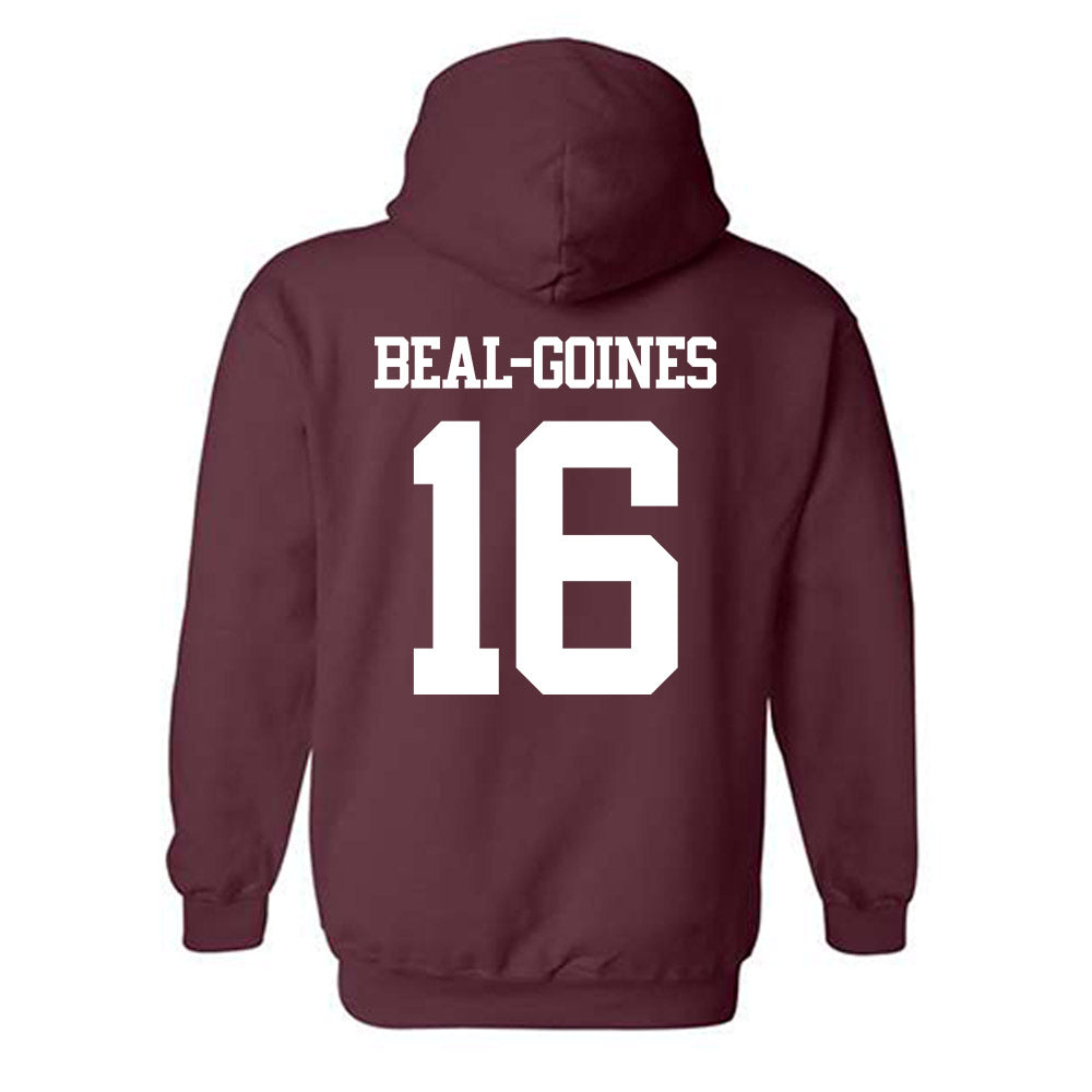 Texas A&M - NCAA Football : Jamar Beal-Goines - Statement Shersey Hooded Sweatshirt-1