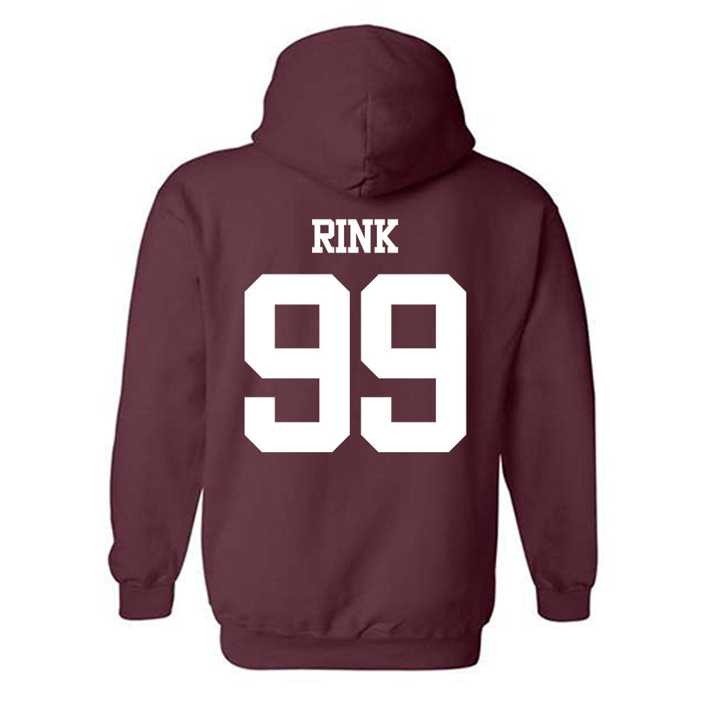 Texas A&M - NCAA Football : Landon Rink - Statement Shersey Hooded Sweatshirt-1