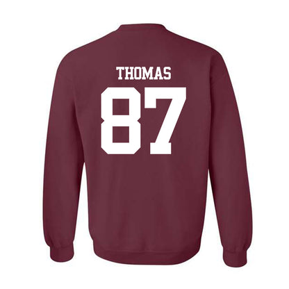 Texas A&M - NCAA Football : Houston Thomas - Statement Shersey Crewneck Sweatshirt-1