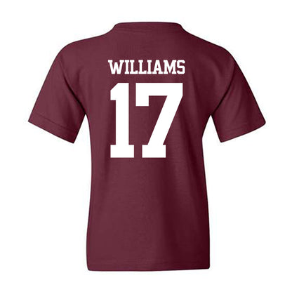 Texas A&M - NCAA Football : Madden Williams - Statement Shersey Youth T-Shirt-1
