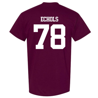 Texas A&M - NCAA Football : Coen Echols - Statement Shersey T-Shirt-1