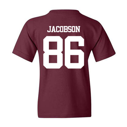 Texas A&M - NCAA Football : Evan Jacobson - Statement Shersey Youth T-Shirt-1
