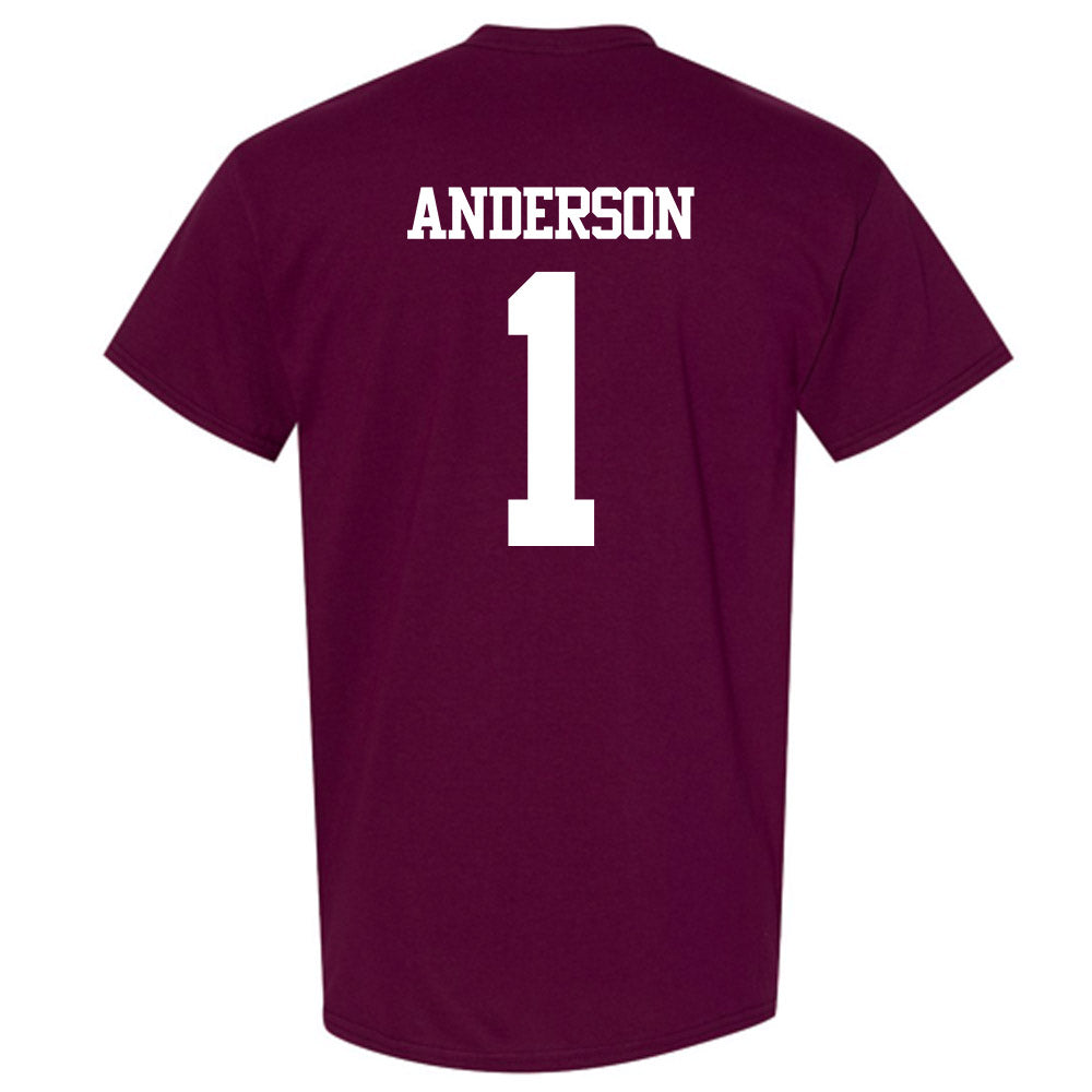Texas A&M - NCAA Football : Bryce Anderson - Statement Shersey T-Shirt-1