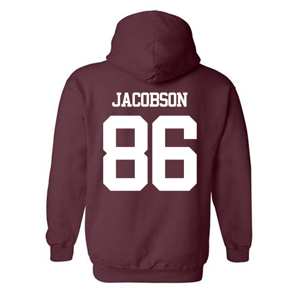 Texas A&M - NCAA Football : Evan Jacobson - Statement Shersey Hooded Sweatshirt-1
