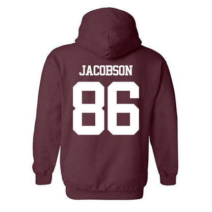 Texas A&M - NCAA Football : Evan Jacobson - Statement Shersey Hooded Sweatshirt-1