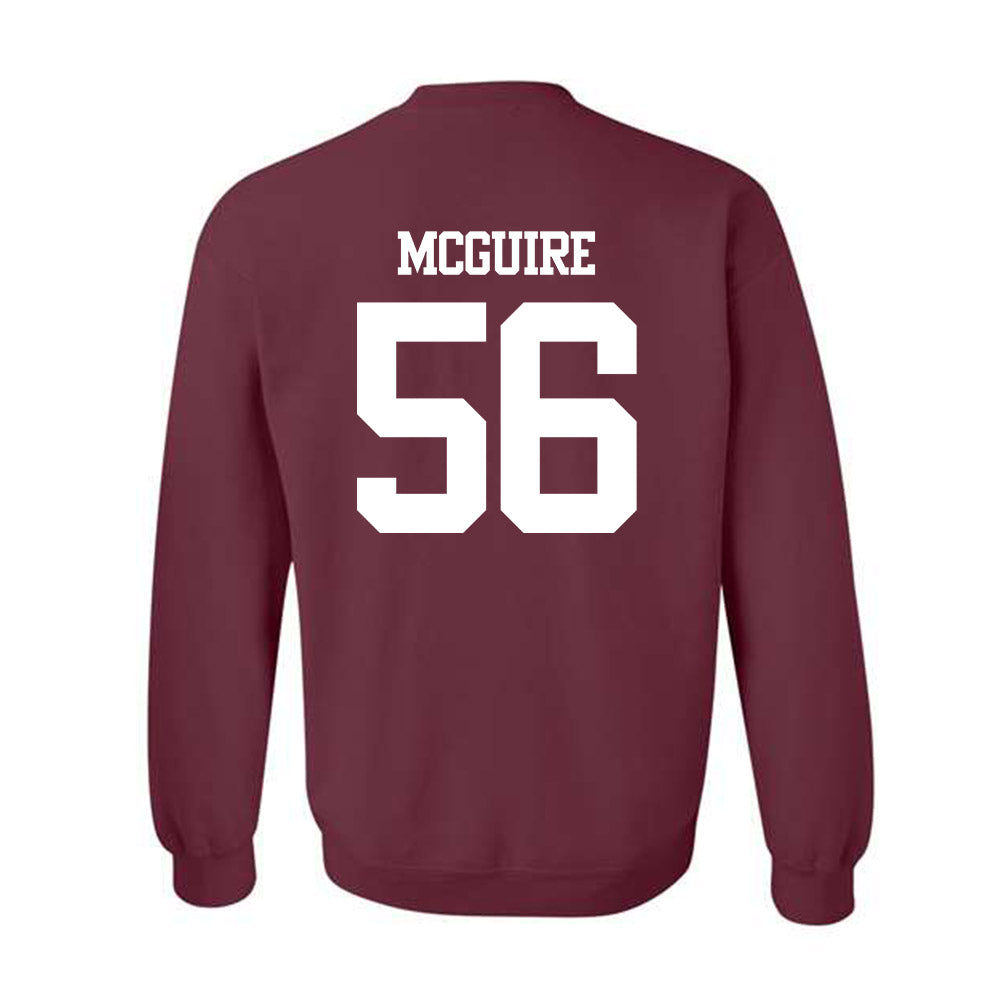 Texas A&M - NCAA Football : Nelson Mcguire - Statement Shersey Crewneck Sweatshirt-1