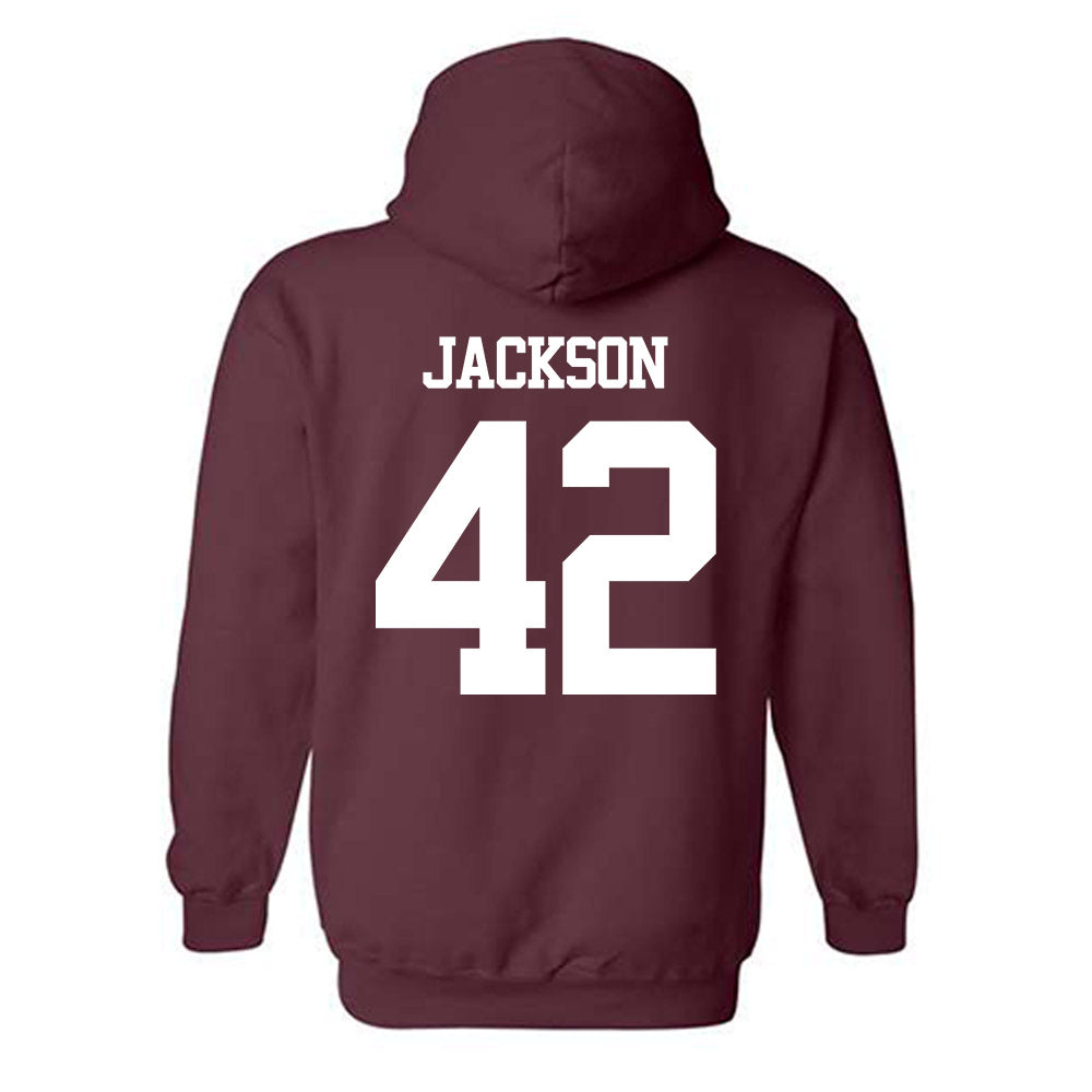 Texas A&M - NCAA Football : Kendall Jackson - Statement Shersey Hooded Sweatshirt-1