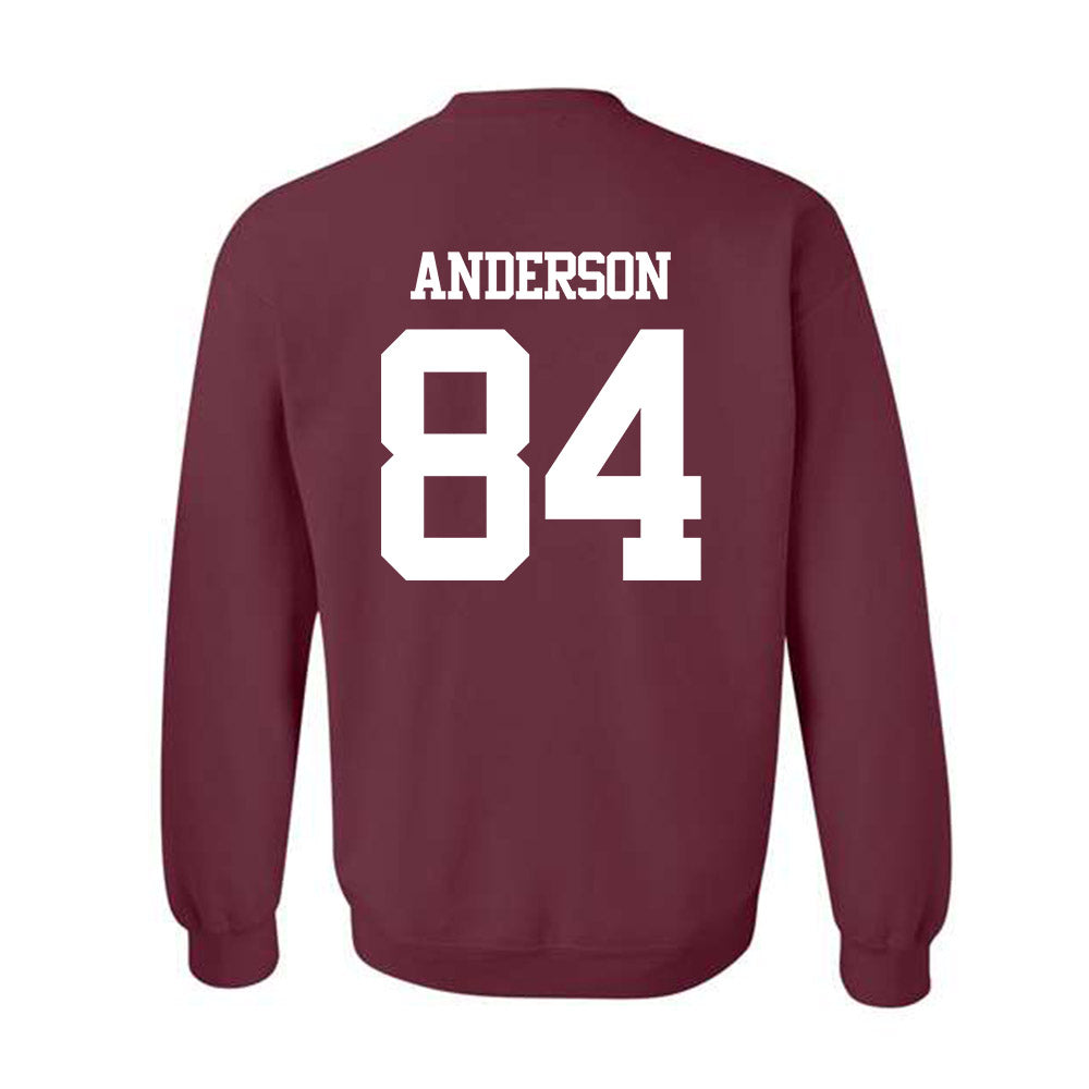 Texas A&M - NCAA Football : Richie Anderson - Statement Shersey Crewneck Sweatshirt-1