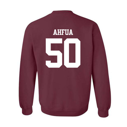 Texas A&M - NCAA Football : Isendre Ahfua - Statement Shersey Crewneck Sweatshirt-1