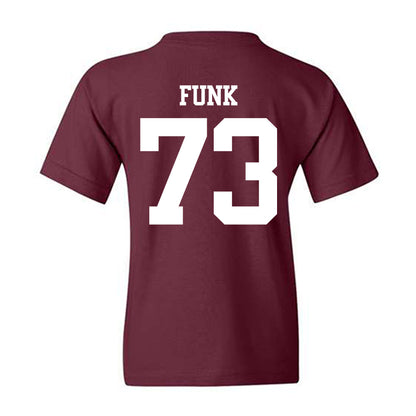 Texas A&M - NCAA Football : Ashton Funk - Statement Shersey Youth T-Shirt-1