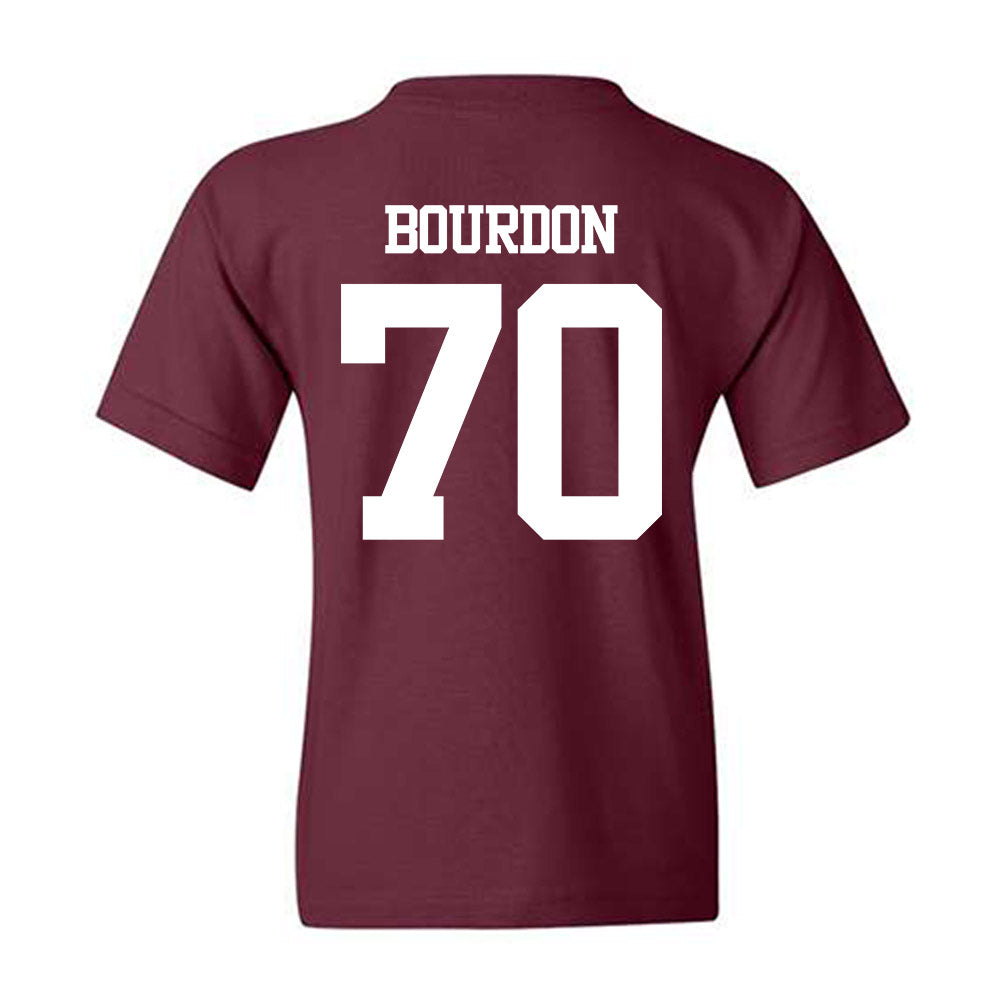 Texas A&M - NCAA Football : Robert Bourdon - Statement Shersey Youth T-Shirt-1
