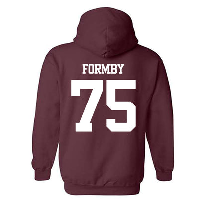 Texas A&M - NCAA Football : Wilkin Formby - Statement Shersey Hooded Sweatshirt-1