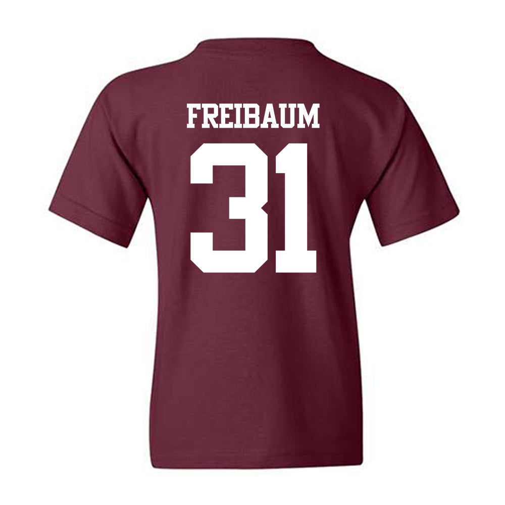 Texas A&M - NCAA Football : Shea Freibaum - Statement Shersey Youth T-Shirt-1