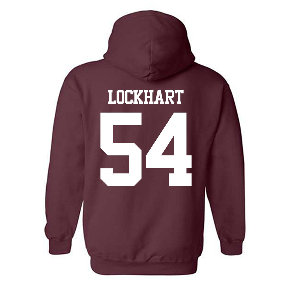 Texas A&M - NCAA Football : Jordan Lockhart - Statement Shersey Hooded Sweatshirt-1