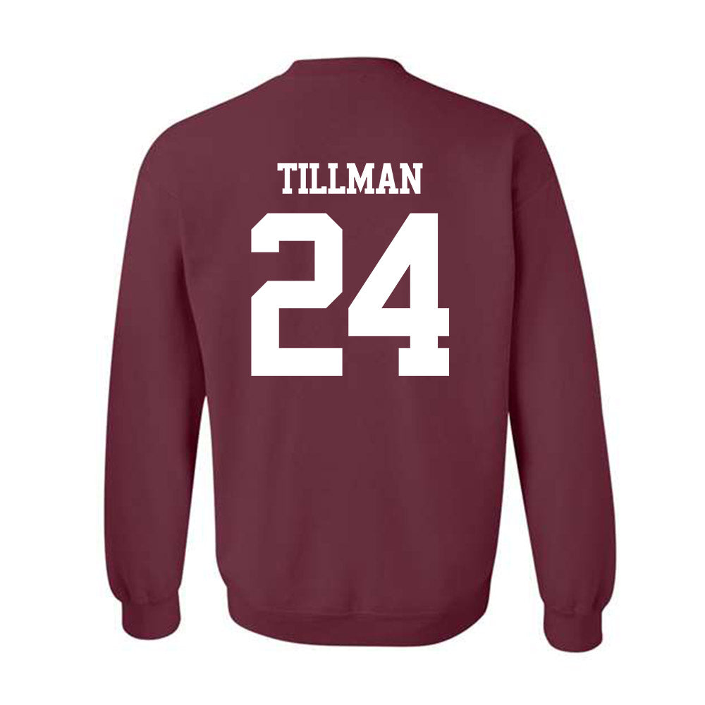 Texas A&M - NCAA Football : Ramarian Tillman - Statement Shersey Crewneck Sweatshirt-1
