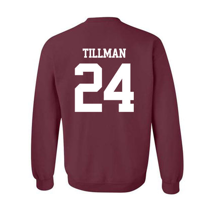Texas A&M - NCAA Football : Ramarian Tillman - Statement Shersey Crewneck Sweatshirt-1