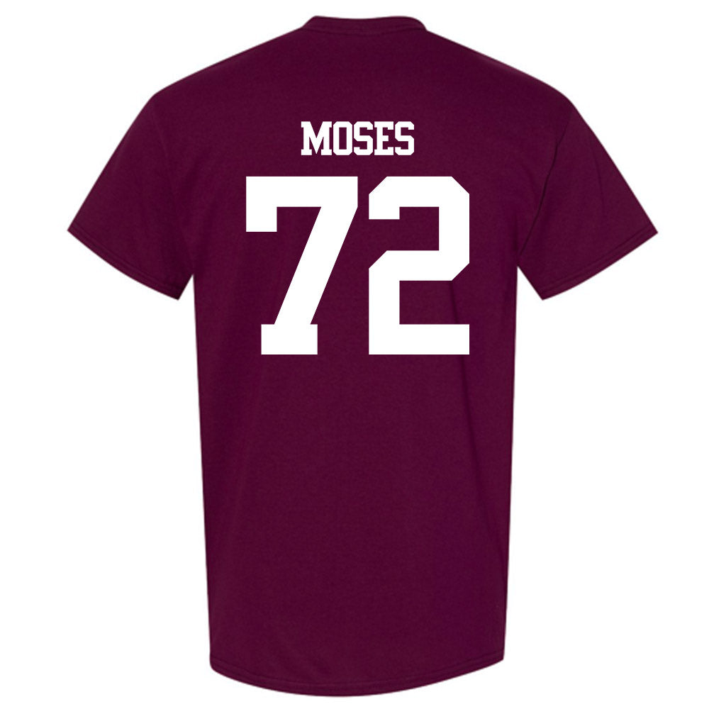 Texas A&M - NCAA Football : Joshua Moses - Statement Shersey T-Shirt-1