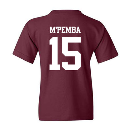 Texas A&M - NCAA Football : Sam M'Pemba - Statement Shersey Youth T-Shirt-1