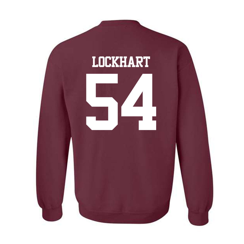 Texas A&M - NCAA Football : Jordan Lockhart - Statement Shersey Crewneck Sweatshirt-1