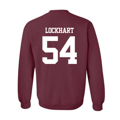 Texas A&M - NCAA Football : Jordan Lockhart - Statement Shersey Crewneck Sweatshirt-1