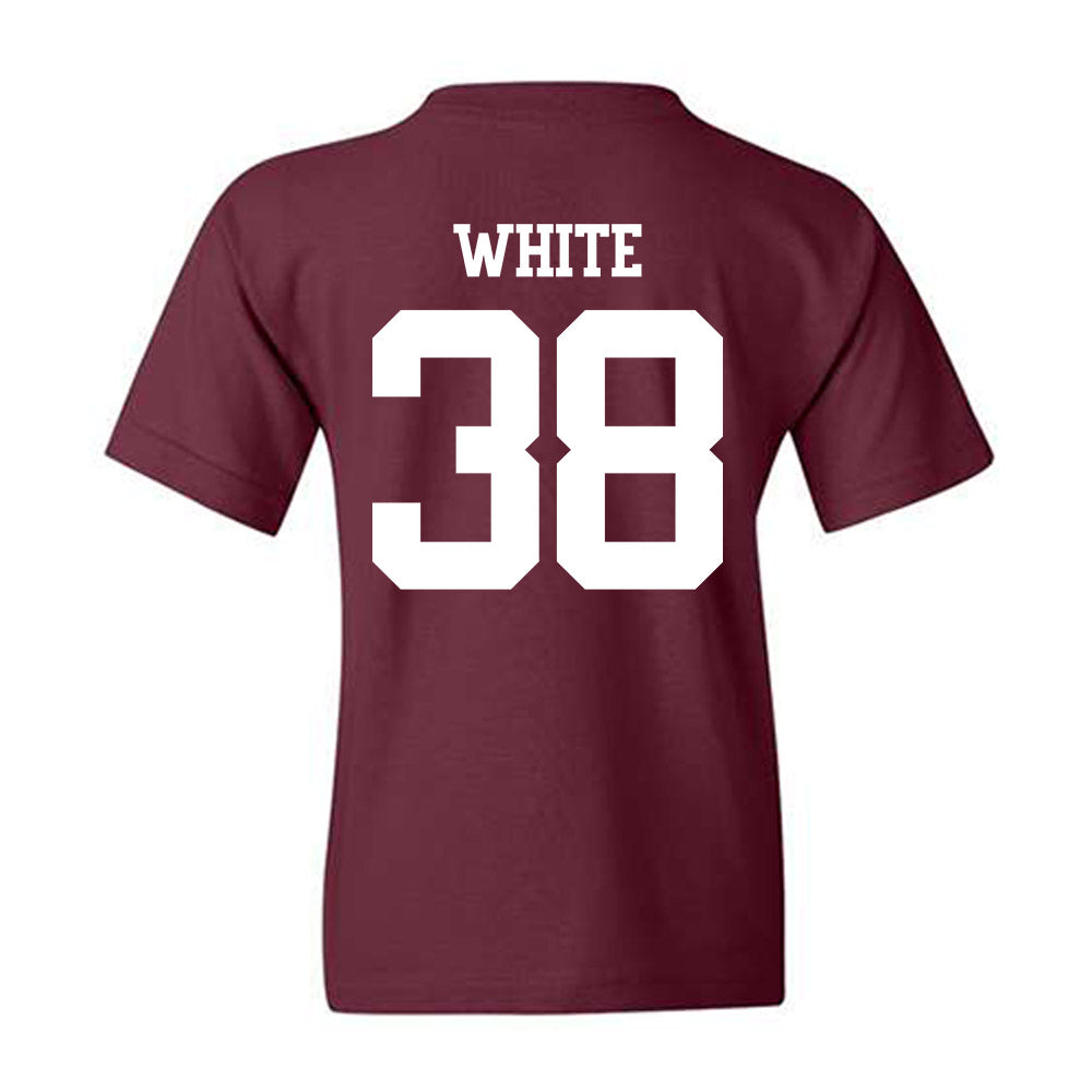 Texas A&M - NCAA Football : Jared White - Statement Shersey Youth T-Shirt-1