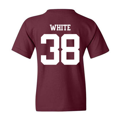 Texas A&M - NCAA Football : Jared White - Statement Shersey Youth T-Shirt-1