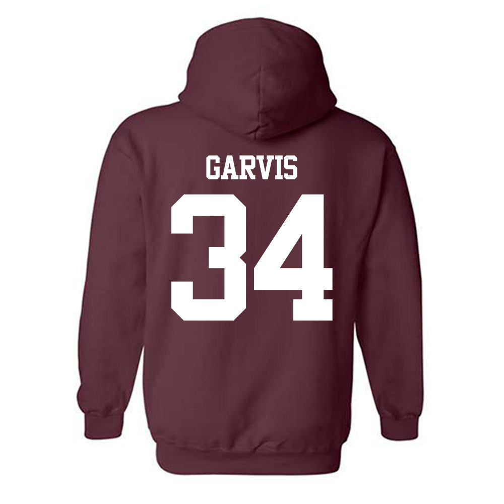 Texas A&M - NCAA Football : Kyle Garvis - Statement Shersey Hooded Sweatshirt-1