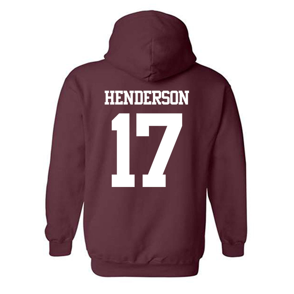 Texas A&M - NCAA Football : Ryan Henderson - Statement Shersey Hooded Sweatshirt-1