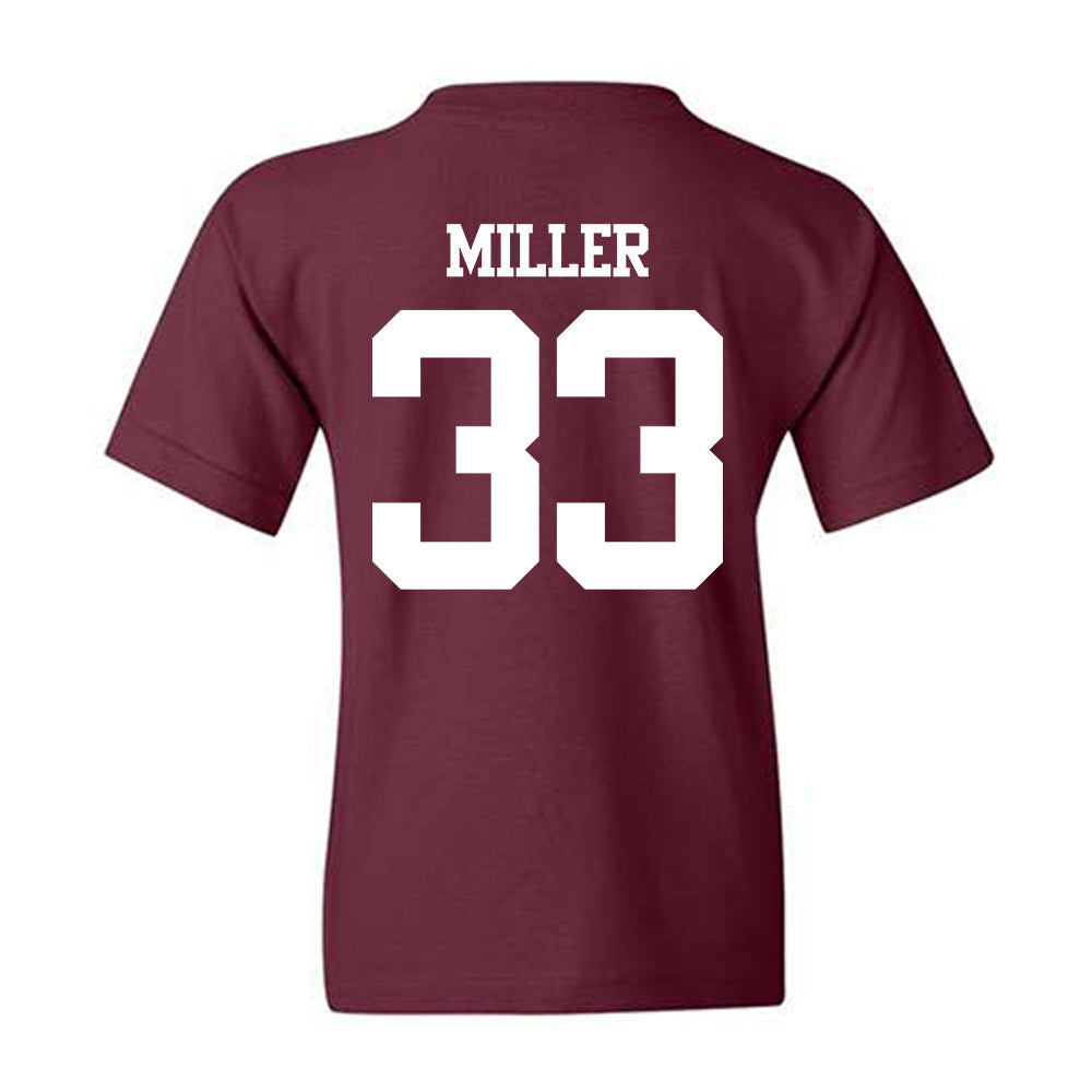 Texas A&M - NCAA Football : Storm Miller - Statement Shersey Youth T-Shirt-1