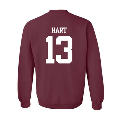 Texas A&M - NCAA Football : Brady Hart - Statement Shersey Crewneck Sweatshirt-1