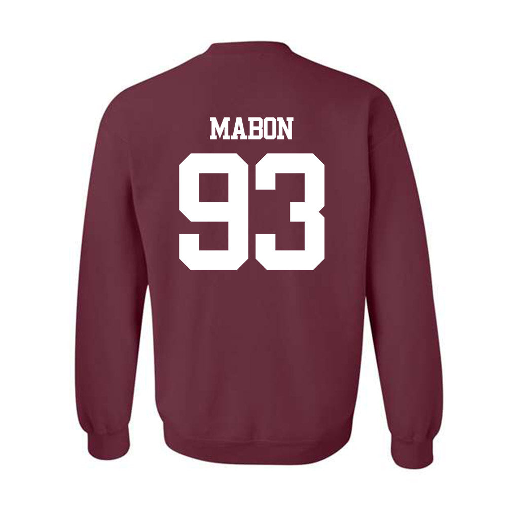 Texas A&M - NCAA Football : Nathan Mabon - Statement Shersey Crewneck Sweatshirt-1