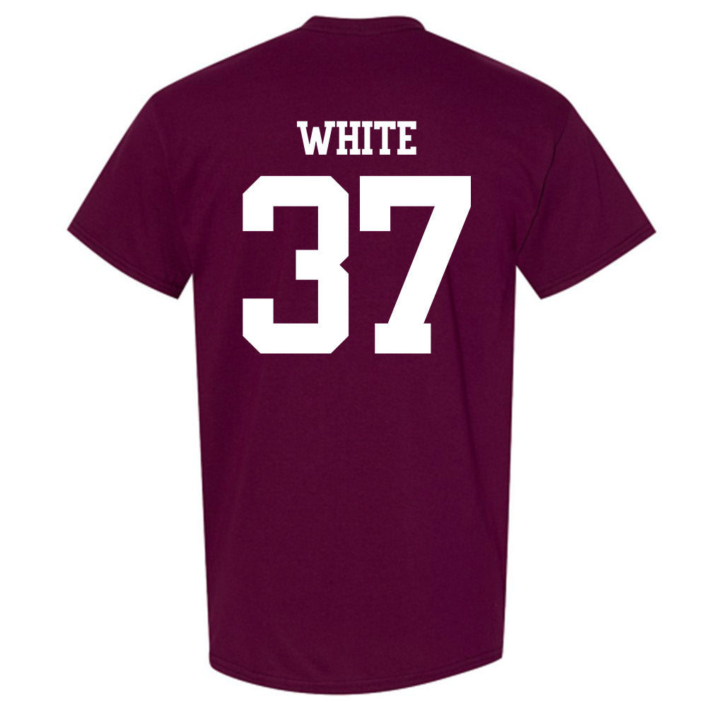 Texas A&M - NCAA Football : Tyler White - Statement Shersey T-Shirt-1