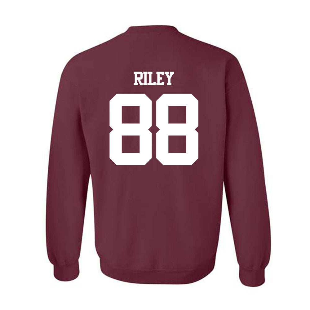 Texas A&M - NCAA Football : Micah Riley - Statement Shersey Crewneck Sweatshirt-1