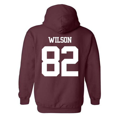 Texas A&M - NCAA Football : Jonah Wilson - Statement Shersey Hooded Sweatshirt-1