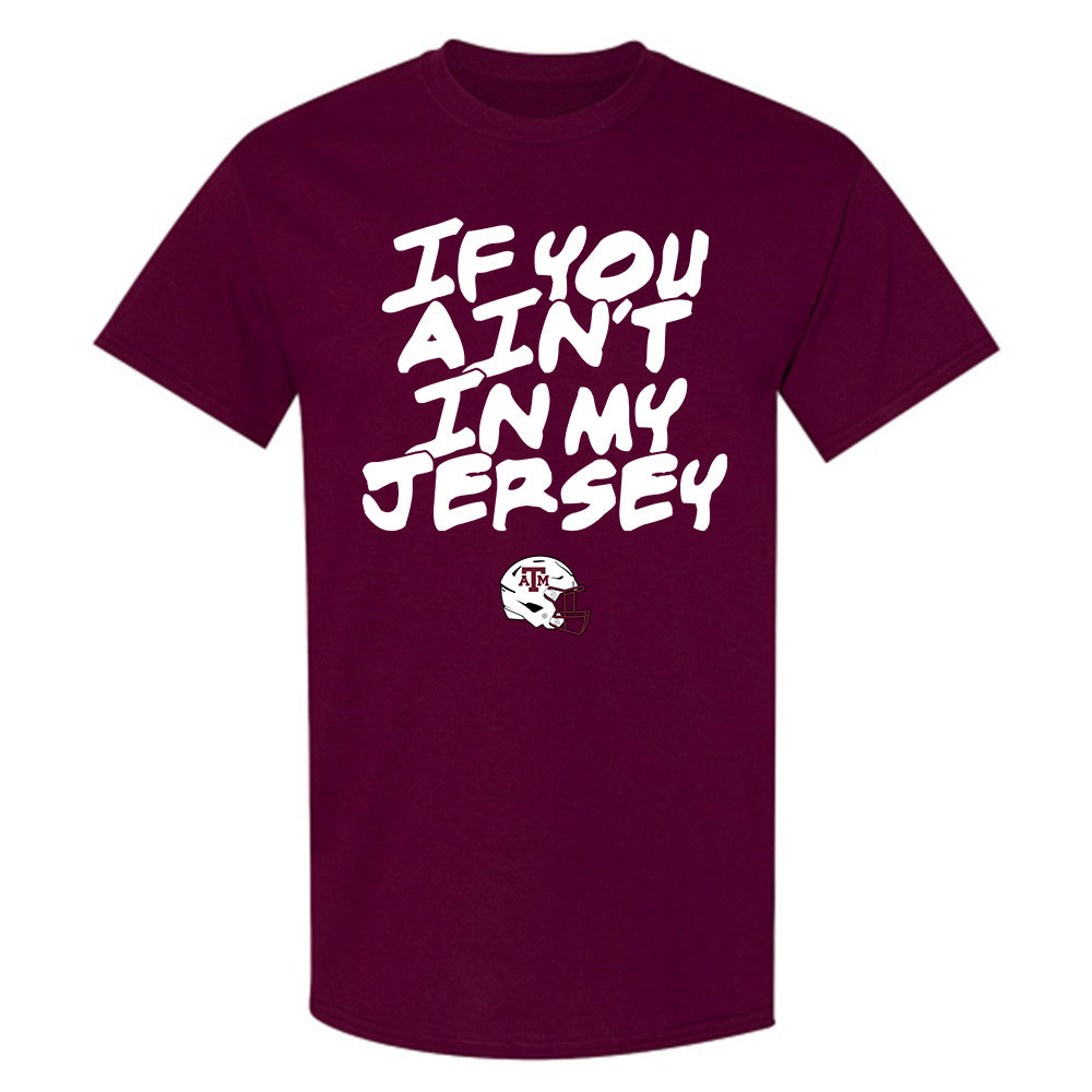 Texas A&M - NCAA Football : Bryce Perry-Wright - Statement Shersey T-Shirt-0