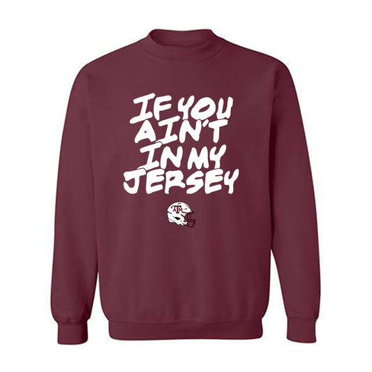 Texas A&M - NCAA Football : Waylon Peters - Statement Shersey Crewneck Sweatshirt-0