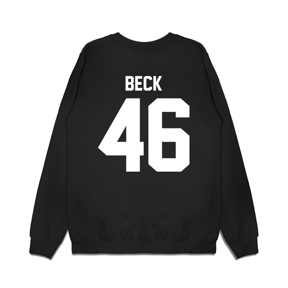 Texas A&M - NCAA Football : Qui Beck - Vintage Premium Crewneck Sweatshirt-1